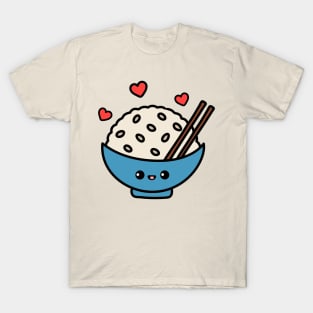 Kawaii Rice Bowl T-Shirt